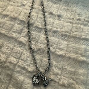 Jewel Kade hearts with rhinestones